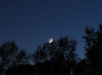 Пепельный свет Луны 30 мая 2006 г.
