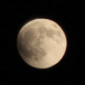 Анимация полного лунного затмения 10 декабря 2011 г.
