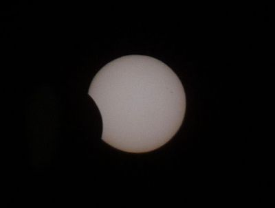 Частные фазы кольцевого солнечного затмения 15 января 2010 г.
г. Кемерово
