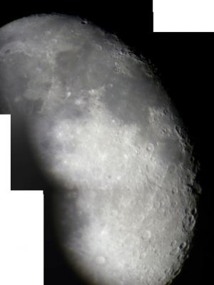 Мозаика лунной поверхности

