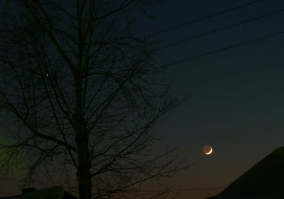 Луна и Юпитер
17 января 2010 г.
