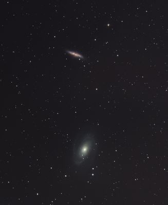 Галактики M 81 и M 82
