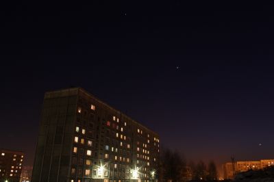 Юпитер, Венера и Луна
23 февраля 2012 г.
