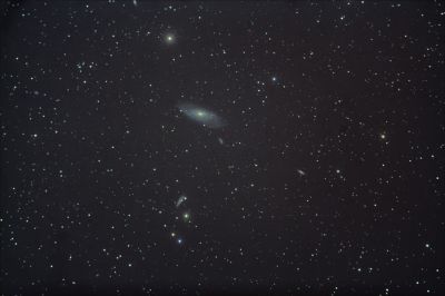 Галактика M 106
Также на снимке галактики NGC 4217, 4248, 4232, 4220, 4346
