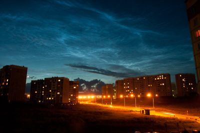 Серебристые облака 15 июля 2011 г.
г. Новокузнецк
