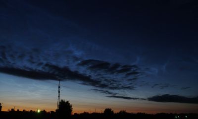 Серебристые облака 22 июля 2010 г.
Суслово, Кемеровской обл.
