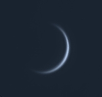 Серп Венеры
29 мая 2012 г. 14-32UT
Высота над горизонтом 7°, элонгация от Солнца 11,7°, фаза 2,04%.
Ключевые слова: Венера