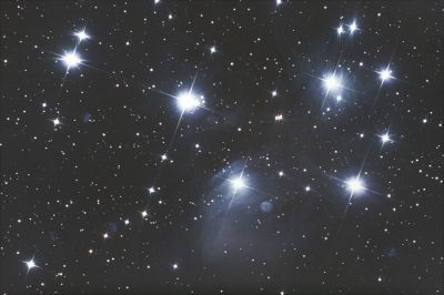 Рассеянное звездное скопление Плеяды (M 45)

