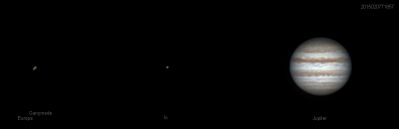 Соединение Европы и Ганимеда
6 февраля 2015 г. 18:57UT
[url=http://astrodrome.ru/wp-content/uploads/2015/02/45a.gif]Анимация[/url]
Ключевые слова: Юпитер Европа Ганимед Ио соединение