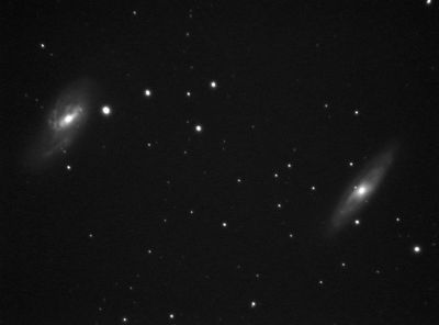 Галактики Льва
M66 и M65
Ключевые слова: Галактика M